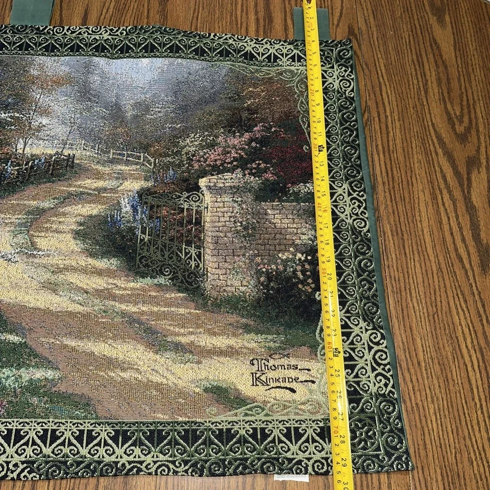 Thomas Kinkade Tapestry Painter Of Light Wall hanging 39